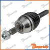 Demi-Arbre de Transmission MTM gauche pour ABARTH | NPW-FT-055, T58624